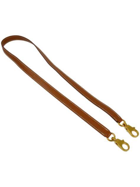 kelly leather shoulder strap.